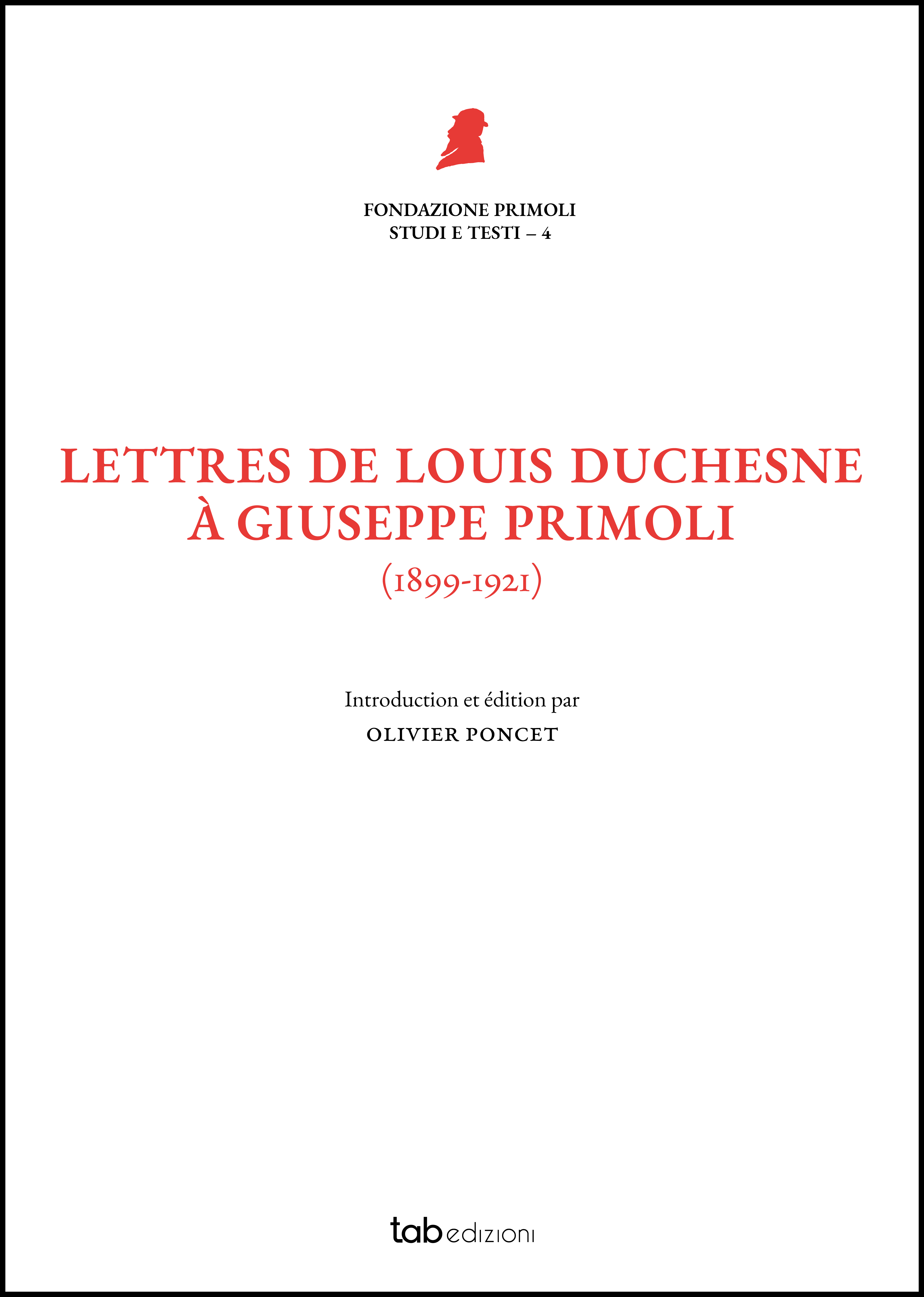 Lettres de Louis Duchesne à Giuseppe Primoli